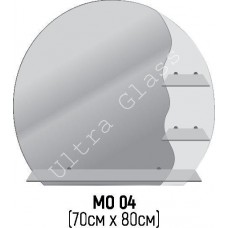  Зеркало круглое фигурное МО-04
