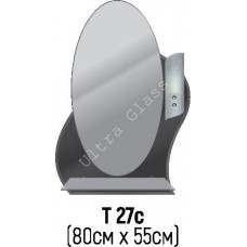 Зеркало Т-27с 80х55см с тонированной подложкой