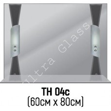 Зеркало ТН-04с 60х80см с тонированной подложкой
